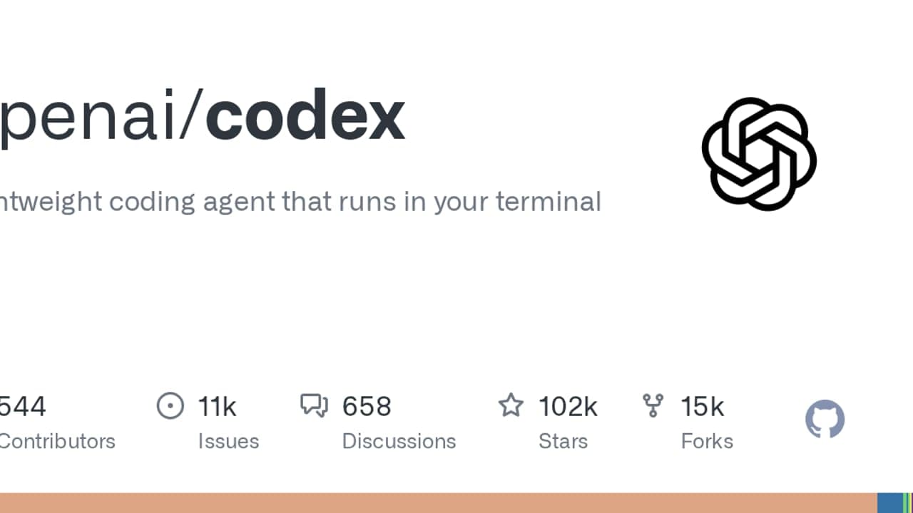 Codex repository by GitHub · openai/codex