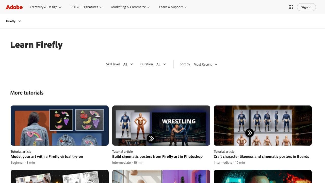Adobe Firefly Learn by Adobe