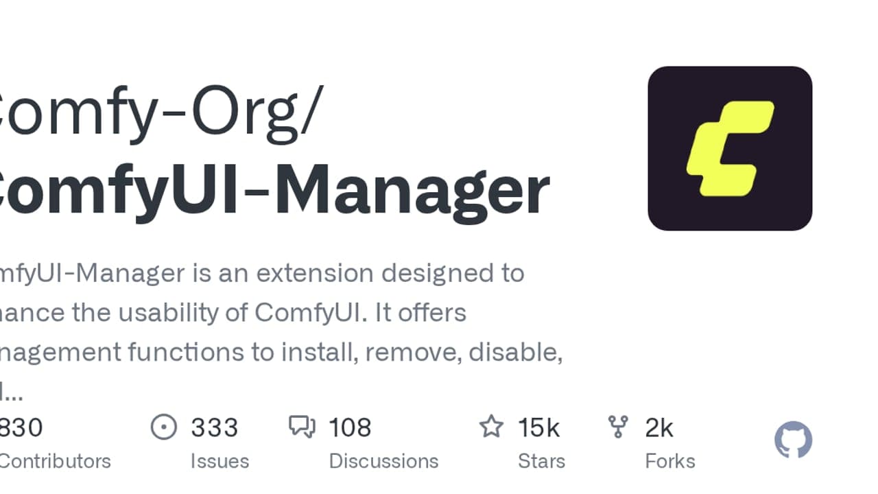 ComfyUI-Manager by ComfyUI-Manager