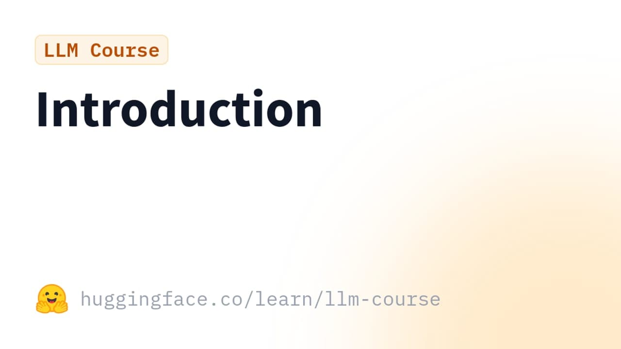 LLM Course by Hugging Face