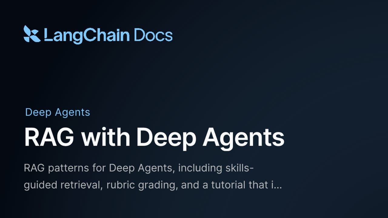 Build a RAG Agent with LangChain by LangChain