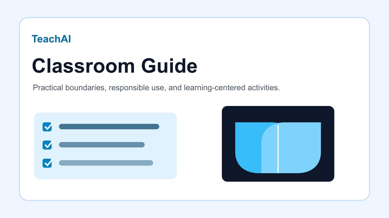 TeachAI Classroom Guide by TeachAI
